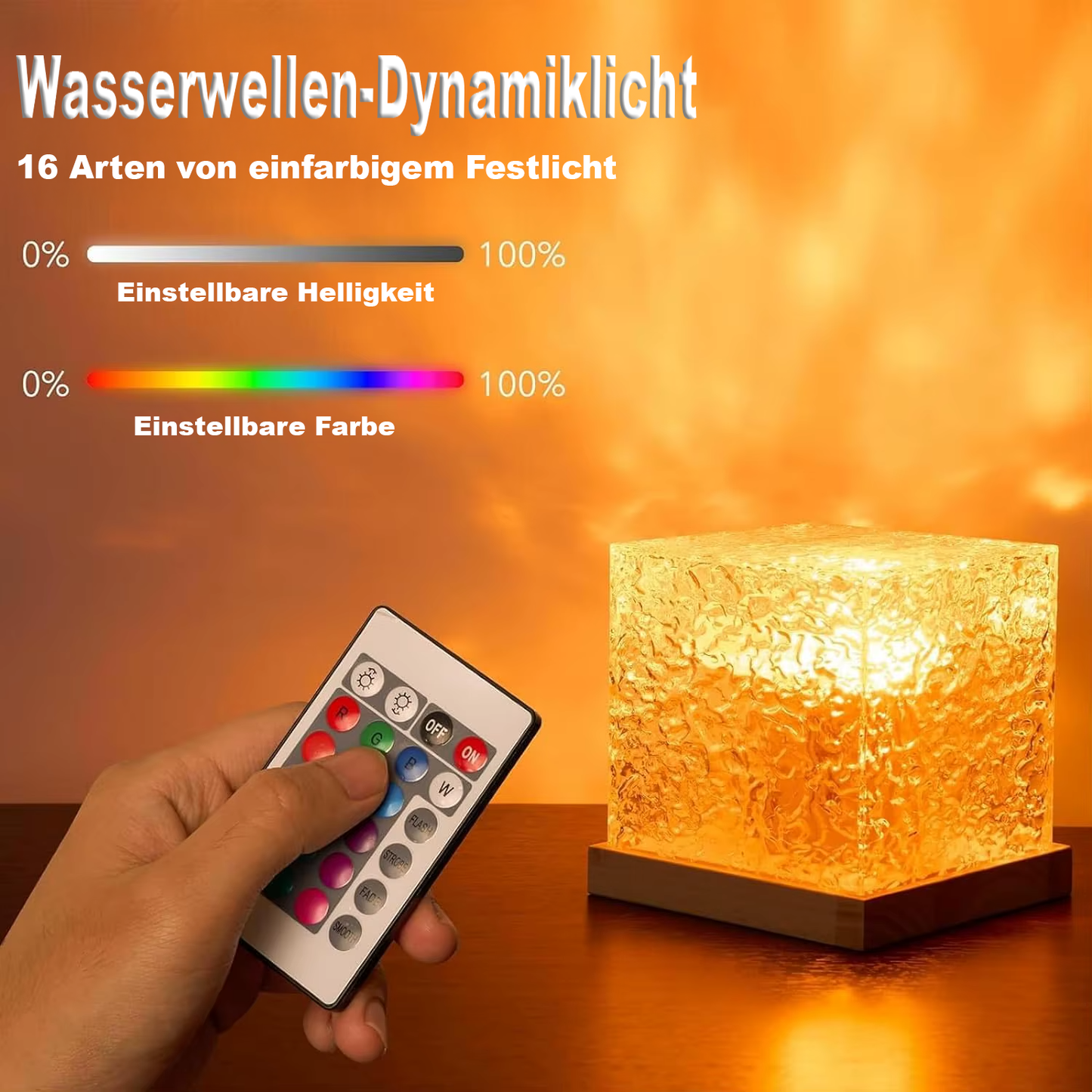 ✨ DeinLicht™ Ocean Wave Projektor – Magisches Ambiente für dein Zuhause