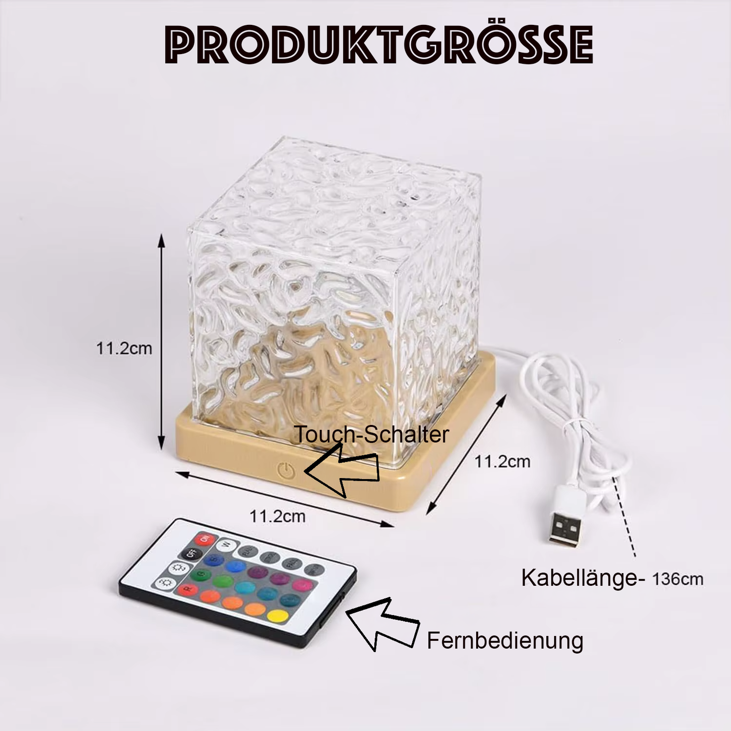 ✨ DeinLicht™ Ocean Wave Projektor – Magisches Ambiente für dein Zuhause